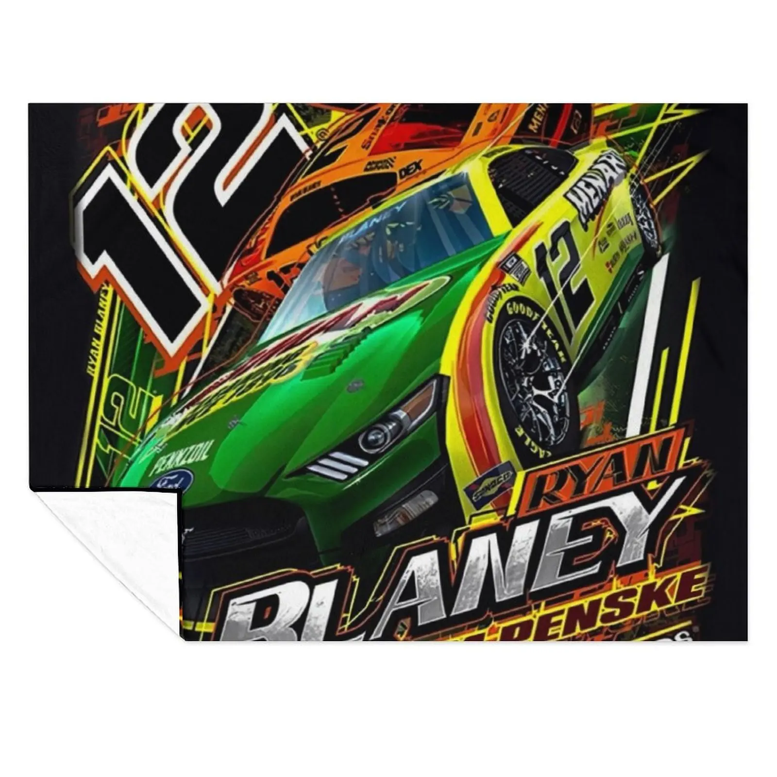 

Ryan blaney Throw Blanket Flannels warm winter for sofa Blankets