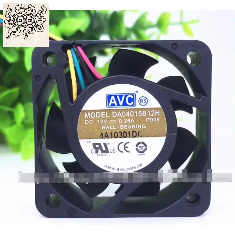

Ltsf For AVC DA04015B12U DC 12V 0.75A 40x40x15mm 4-Wire Server Cooling Fan