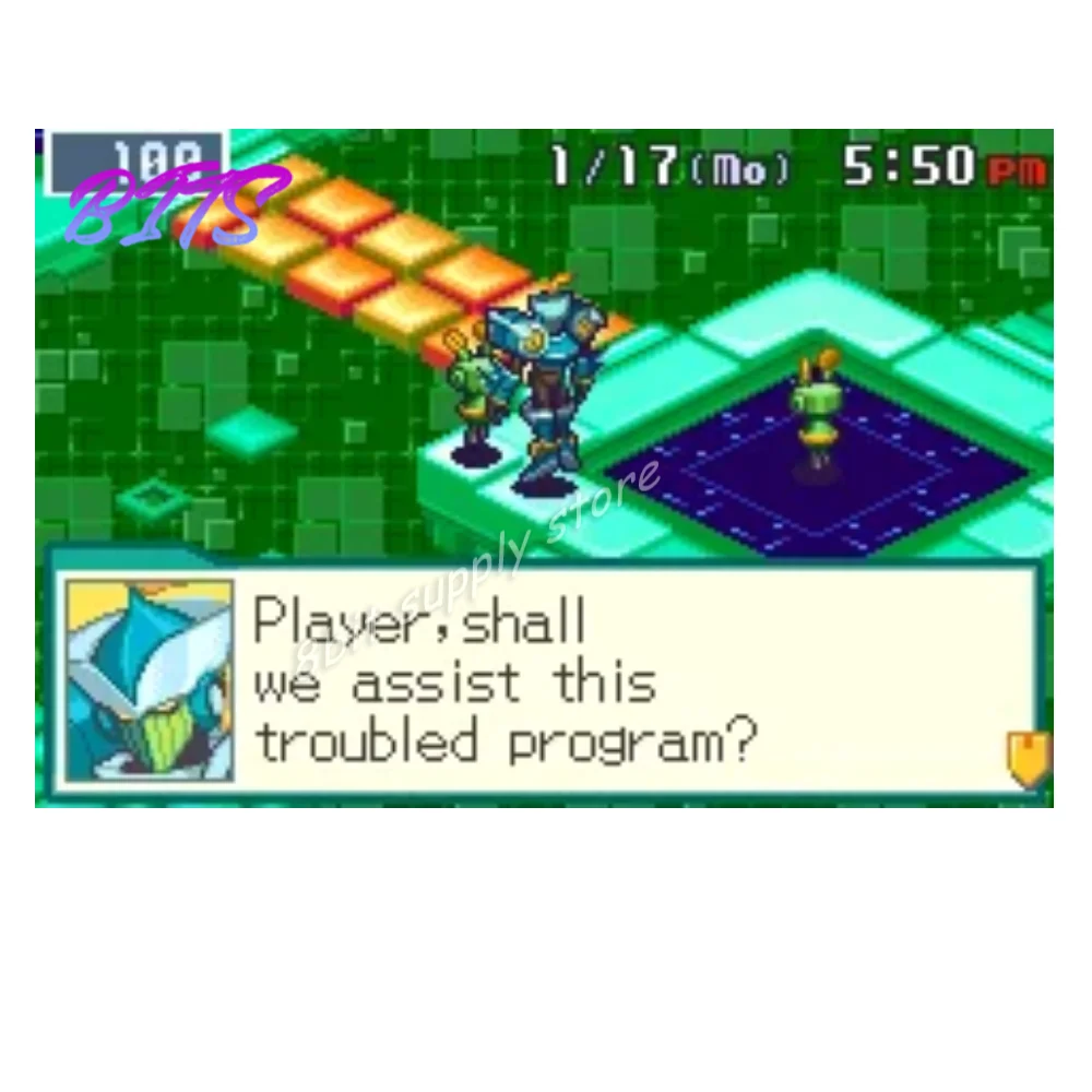 بطاقة ألعاب 32 بت: Rockman EXE 4.5 - عملية حقيقية (جميع المناطق! ترجمة اللغة الإنجليزية! ) #5