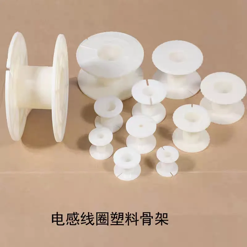 1pcs Inductive Skeleton Speaker Frequency Divider Coil Holder Plastic Wire Axis Coiled Wire Holder ABS
