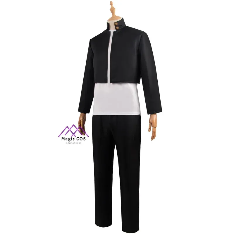 

CyJujutsu Kaisen Haibara Yu Hot Cosplay Costume Black Uniform Suit Halloween Carnival Party Essential for Adult Men Best-selling