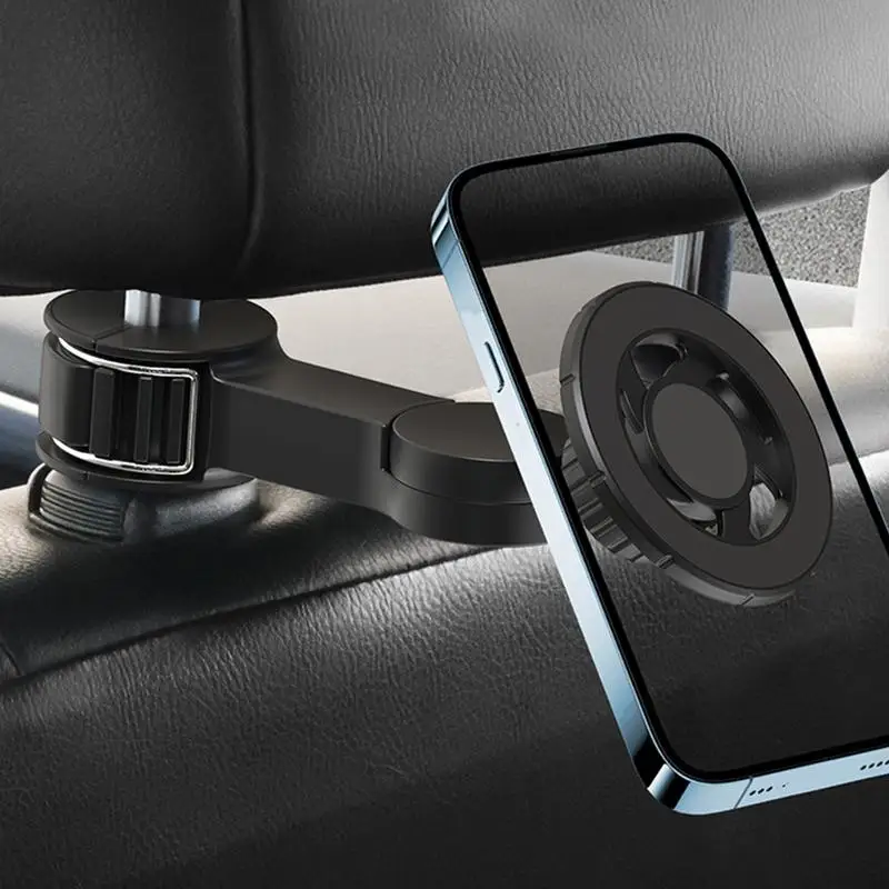 For Refer To Description  Headrest Hook Phone Holder Adjustable Magnetic Phone Holder Phone Mount Quick Installation Car