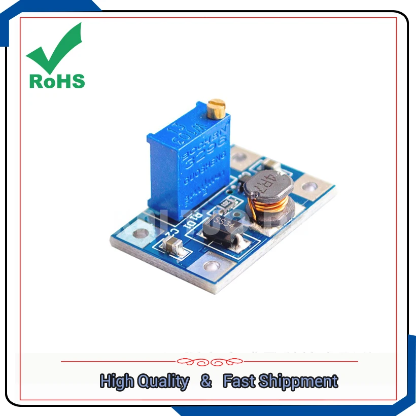 High Current 2A SX1308 DC-DC Booster Adjustable step up power supply Module converter Boost board module