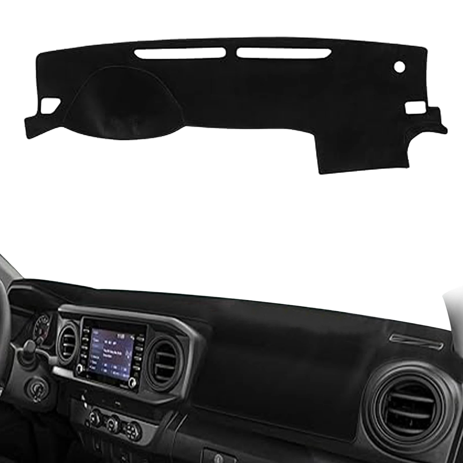 

for Toyota Tacoma 2016 2017 2018-2023 Car Dashboard Cover Sunshade Non‑Slip Protector Dash Mat Interior Decor Pad Accessories