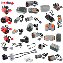 MOC Building Blocks Simulation Spray Nebulizer Exhaust Parts Train Track Motor IR Controller Receiver Mould King series Motor