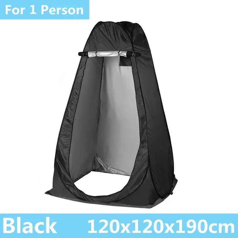 

Portable Travel Camping Tent Outdoor Dressing Beach Awning Privacy Shower Toilet Automatic Pop Up Camping Tent UV Function