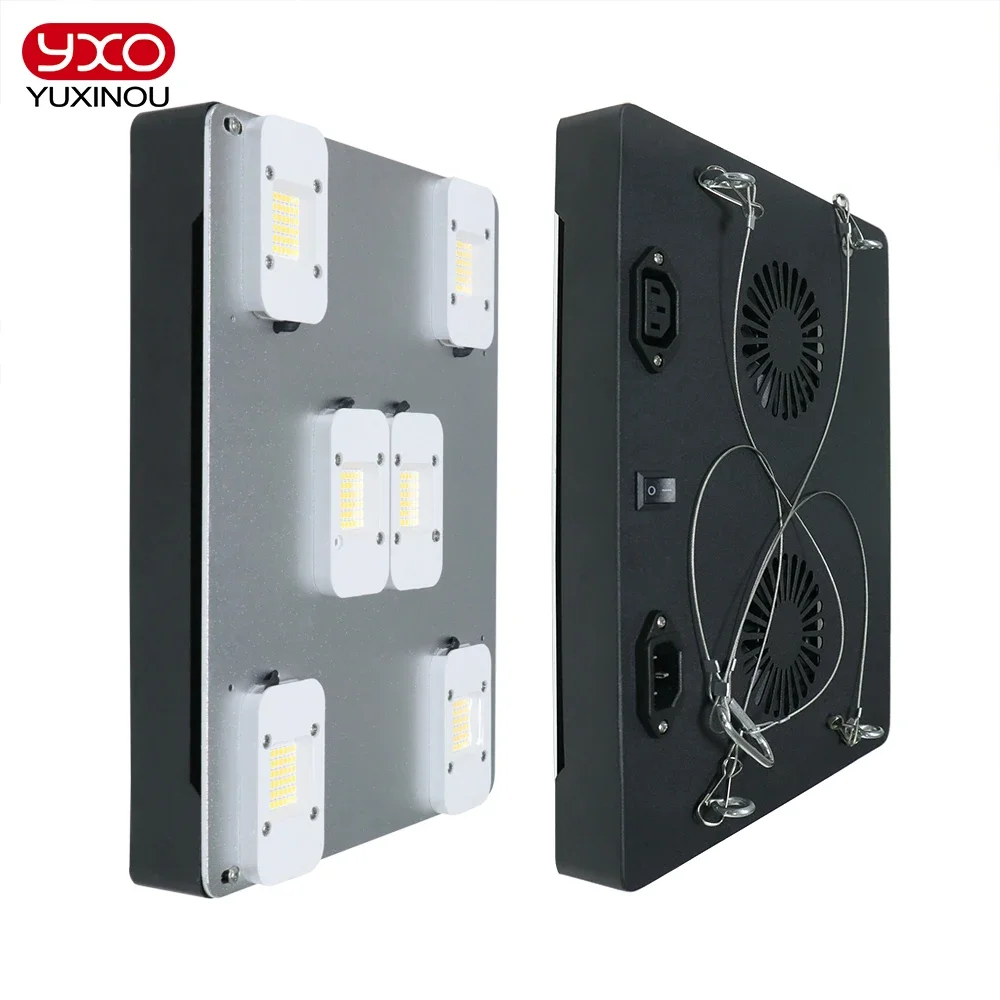 600W 1000W Sam-ng Quantum YXO LED 성장 빛 LM283B + 온실 실내 식물 묘목 성장 꽃에 대 한 전체 스펙트럼 식물 램프