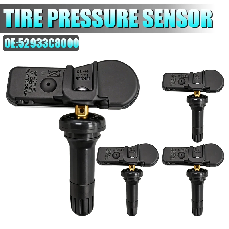 Tire Pressure Monitoring System Sensor 52933C1100 Replacement For Hyundai Tucson Sonata Santa Fe Replaces For 52933-C1100
