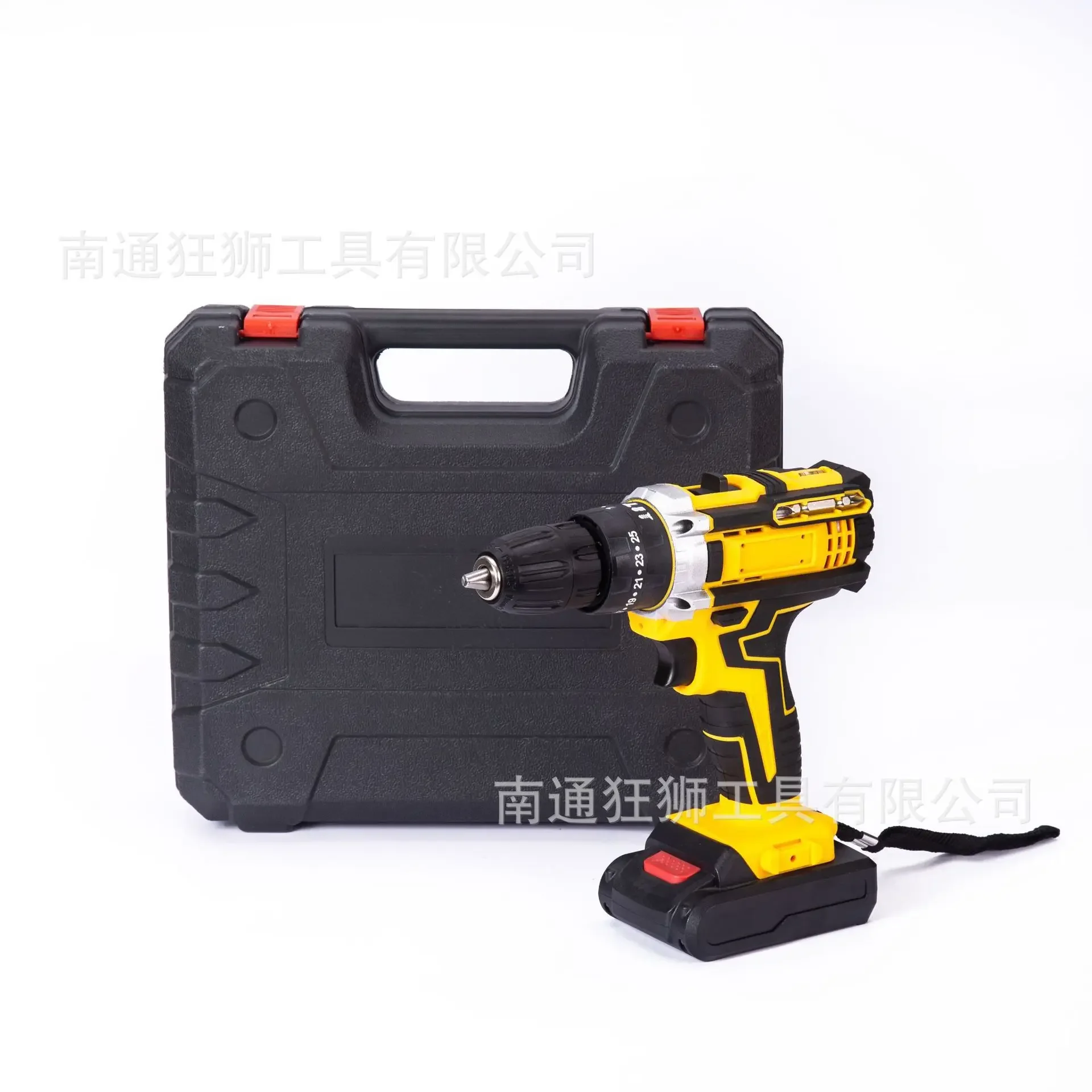 

Электрическая дрель 202521 В, литиевая электрическая дрель, многофункциональная трехфункциональная ударная дрель, набор электрических отверток