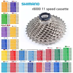 Shimano Ultegra R8000 Road Bike Bicycle 11 Speed Cassette Freewheel 11-25T 11-28T 11-30T 11-32T 11-34T Original Shimano