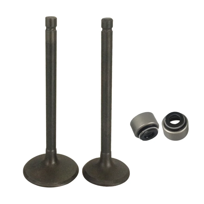 Intake Exhaust Valve for Yamaha Majesty YP250 YP 250 Linhai ATV Scooter 170MM 173MN Aeolus VOG 257 260 300 EcoPower 260