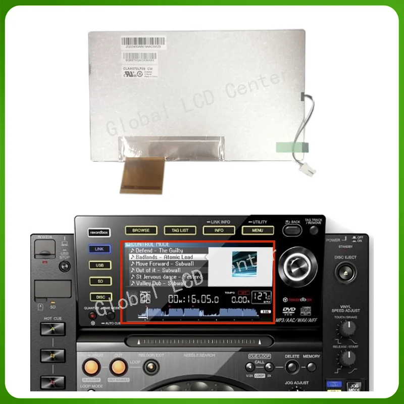 

Original 7 inch CDJ2000NXS2 LCD Display Screen for PIONEER CDJ-2000NXS2 CDJ-2000 NEXUS 2 DISPLAY PANEL