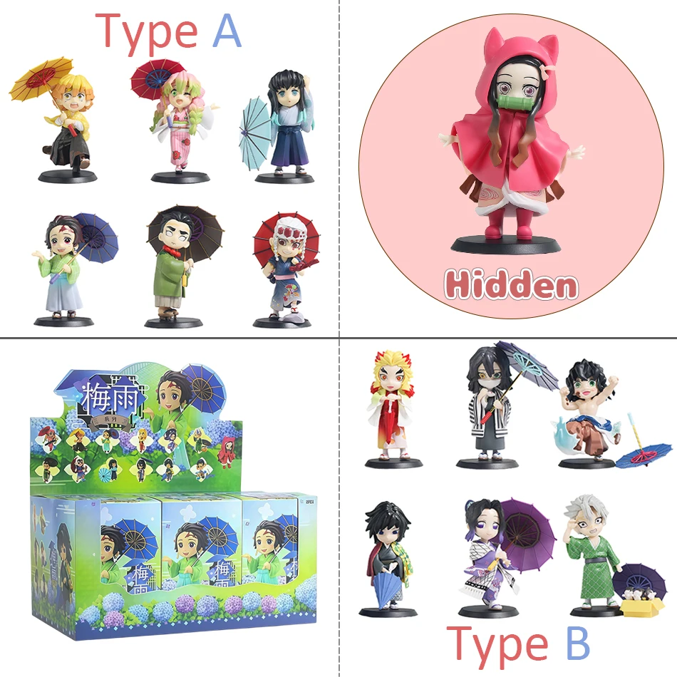 

Новая коллекционная фигурка Demon Slayer (12 см) из серии «Сливовый дождь»: Танджиро Камадо, Незуко. Аниме-фигурка, статуэтка, модель, украшение, подарок-сюрприз.