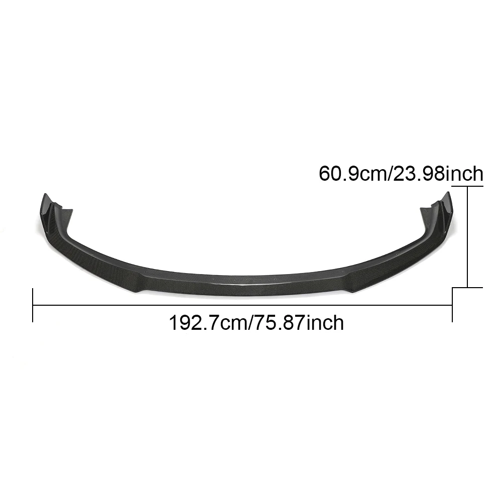 

High Precision Carbon Fiber Front Bumper Lip for Porsche Panamera 970 Hatchback 4-Door 2014-2016