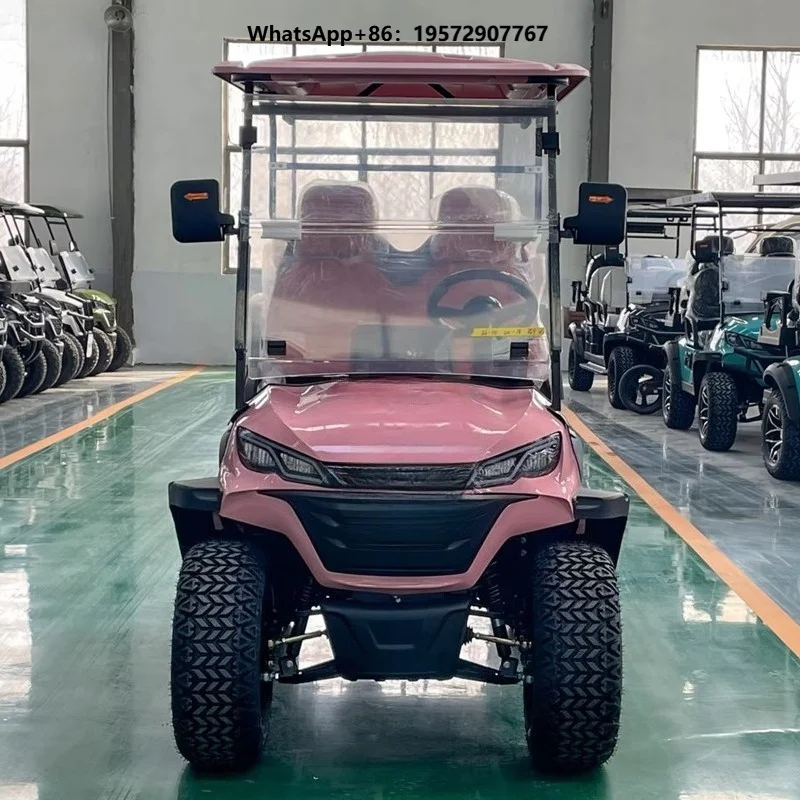 4 Passenger Golf Car Brand New 4 Wheel Electric Club Car Golf Cart for Sale
