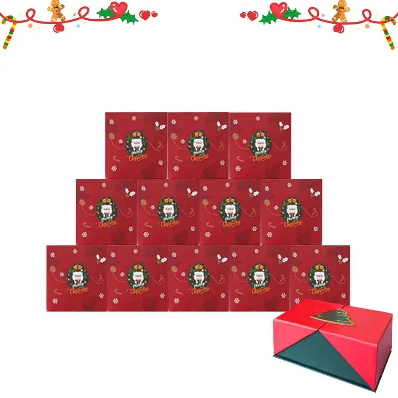 Christmas Money Box Pop Out Christmas Pop Up Packing Box Decorative Box Set Folding Bouncing Holiday Treat Boxes For Christmas