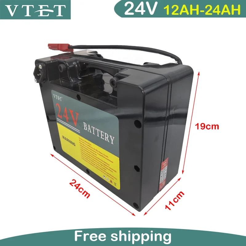 New 24V12AH/24Ah Electric Wheelchair Universal Portable Battery Brand New Genuine, Long-lasting, Safe and Reliable Battery Pack