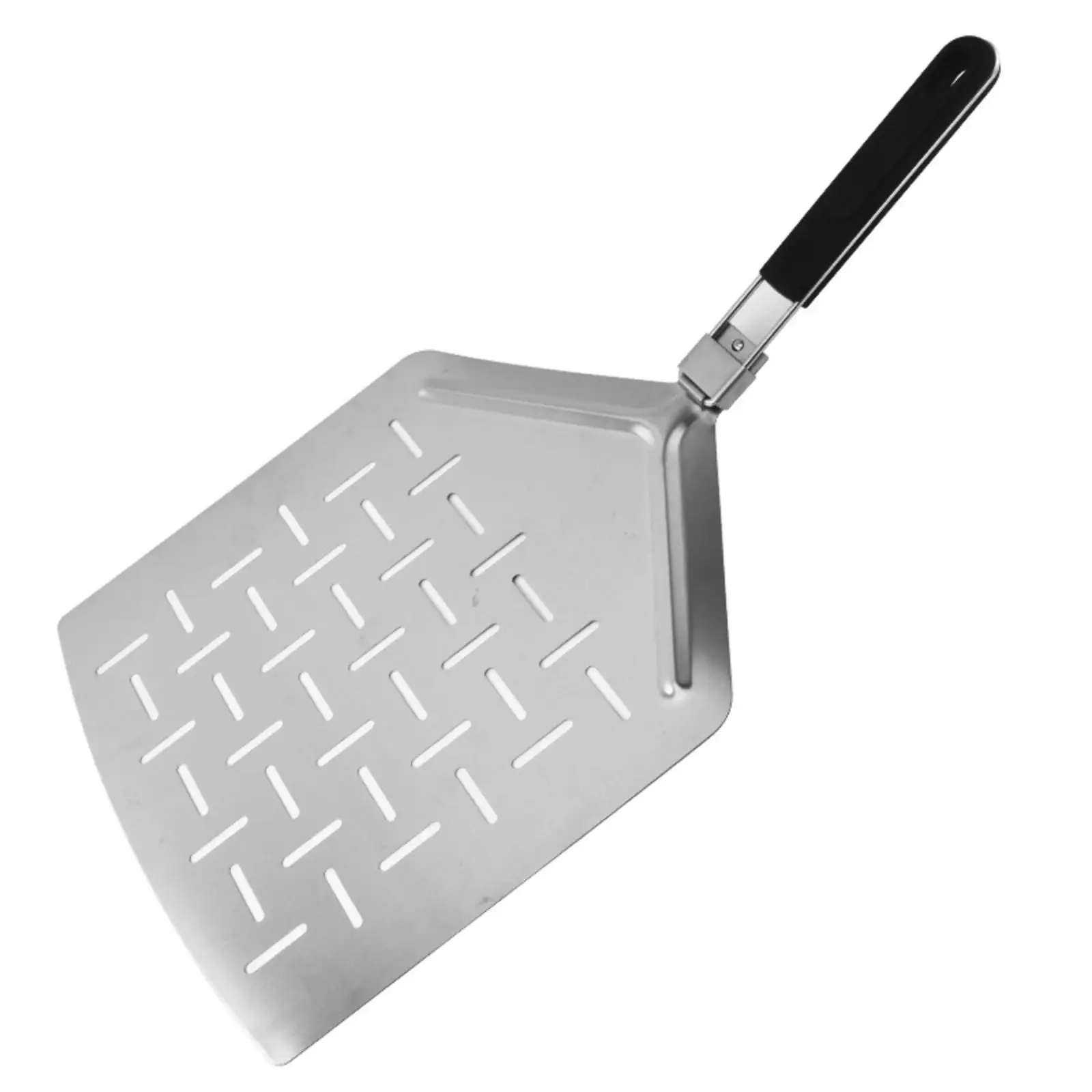 Pizza Dough Shovel Stainless Steel Folding Pizza Peel with Rounded Corners for Effortless Baked Goods Transfer Oven