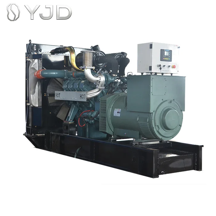 50/60Hz Super Silent Diesel Generator Set with DP158LD Engine 300kW 375kVA Auto Start ATS for Sale