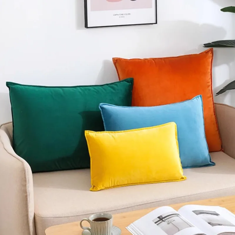 2 Stück weiche, mauvefarbene Luxus-Samt-Kissenbezüge zum Valentinstag, 50 x 50/45 x 45/30 x 50 cm, romantische Kissenhüllen für Wohnzimmer, Couch, Bett – Detail 6
