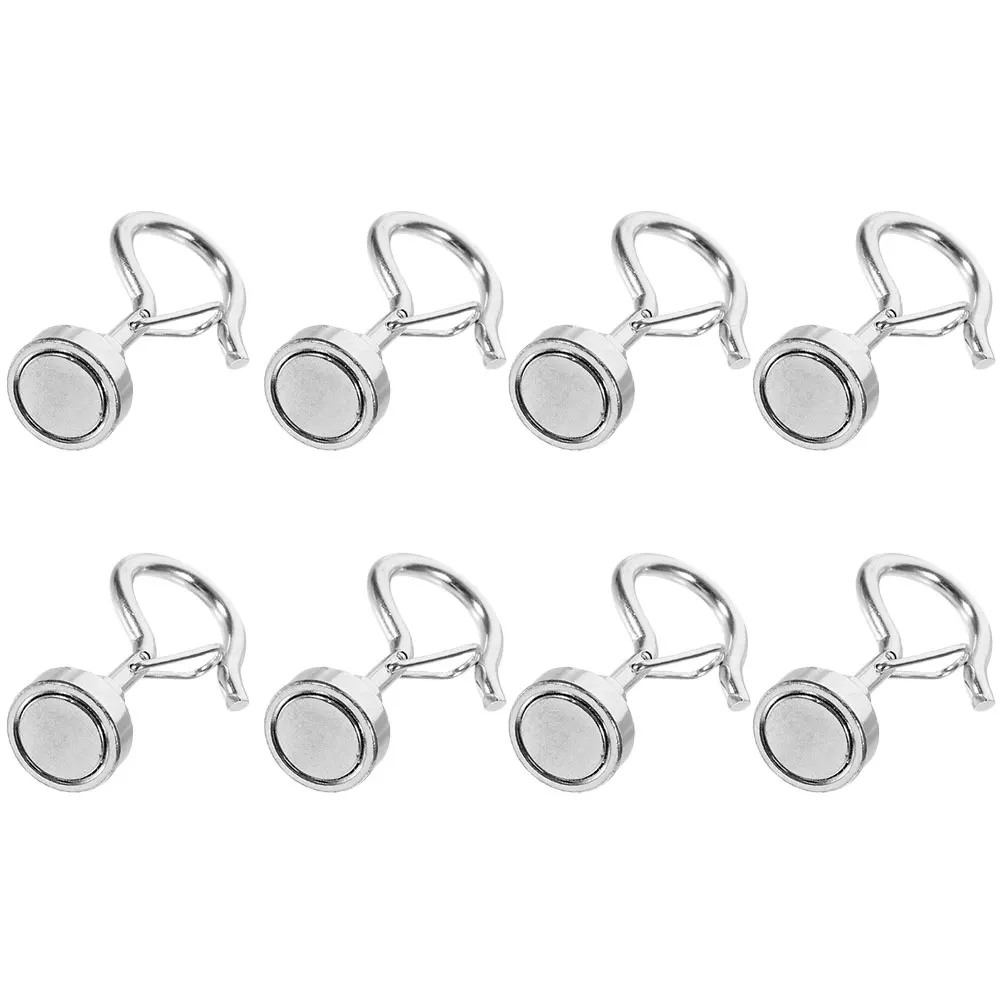

8Pcs Magnetic Hanging Hooks Multi-Function Planter Hooks Strong Load Capacity Garden Plant Hangers Outdoor Indoor