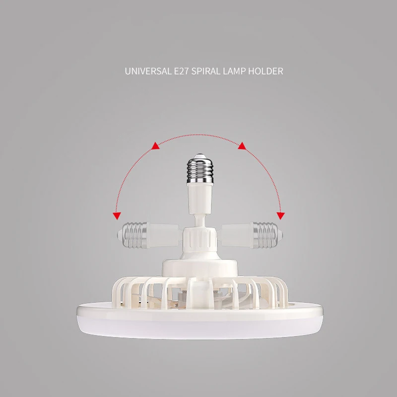 Aroma Fan Light camera da letto soggiorno luce Swing Head ventilatore invisibile Inverter luce telecomando casa ventilatore da soffitto luce