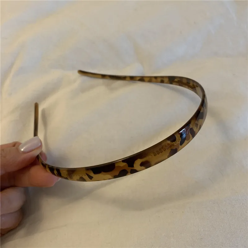 1 Stück ergonomisches Stirnband in Schildpatt-Optik, kein Ohrenschmerz, bessere Kopfhautpassform, trendiges Haar-Accessoire, ideal für den ganztägigen Gebrauch – Detail 6