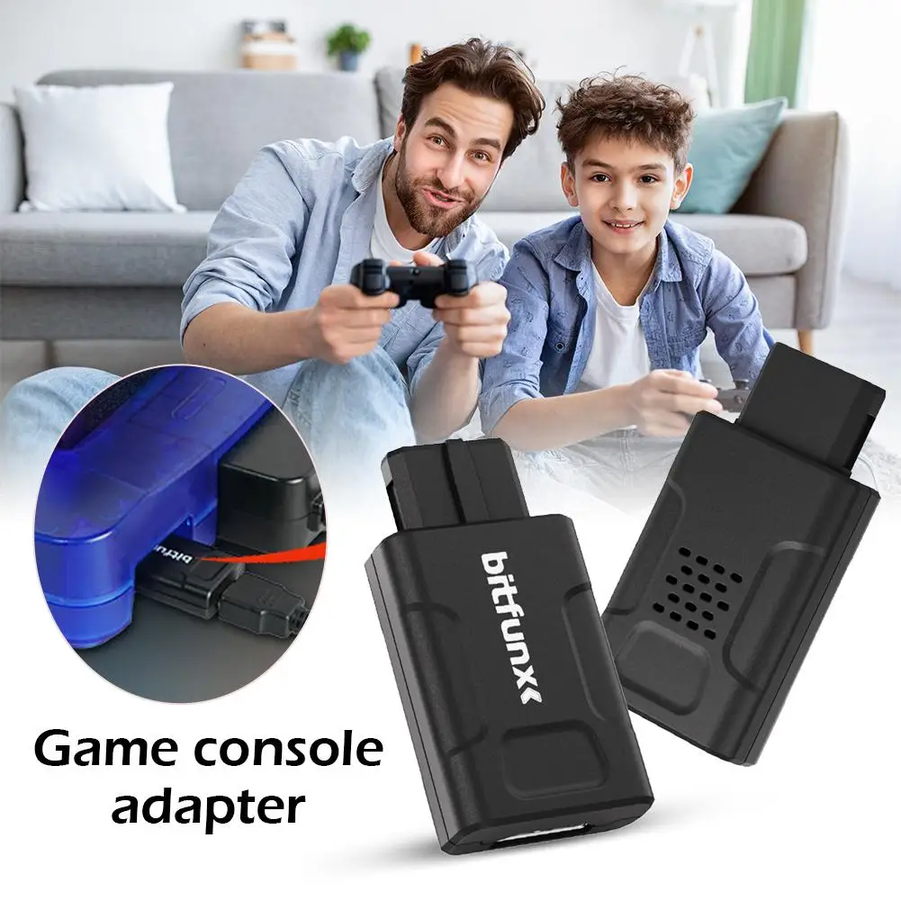 محول HDMI لـ N64/SNES NGC Mini HDMI HD محول فيديو لـ PAL/NTSC Areafor N64/NGC/SNES محول وحدات تحكم الألعاب