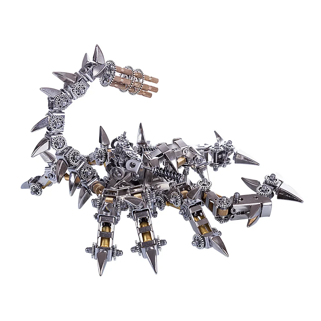 3D Metal War Scorpion Model DIY Mechanical Mantis Insect Assembly Kit Animals Puzzles Toys for Adults