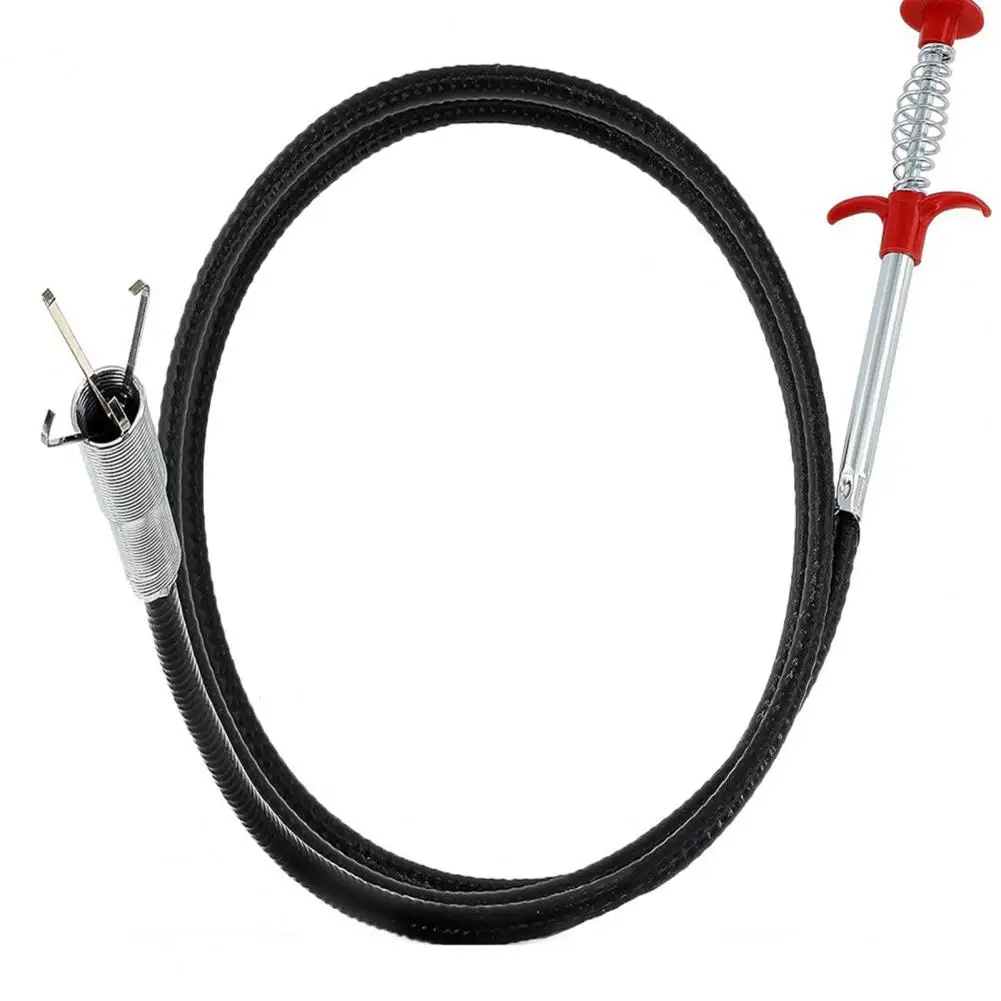 60-300 Cm Staaldraad Pijp Ontstopper Haar Afvoer Verstopping Remover Tool Push-Type Douche Bad Wc verstopte Afvoer Opener Schoonmaken Tool - afbeelding 1