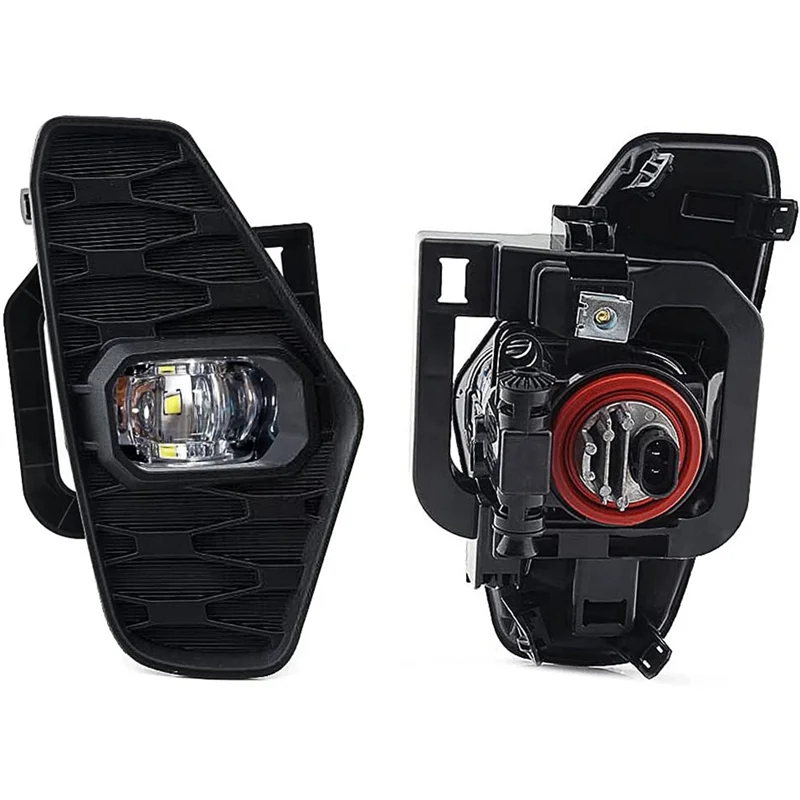 

High Quality LED DRL Fog Light Fog Lamp Cover Grill Harness Switch For Nissan Navara Nueva Facelift Pro-4X 2021 Accessories