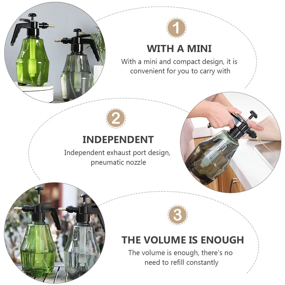 

Plastic Watering Pot Spray Bottle for Indoor Plants Gardening EcoFriendly Reusable Portable Child Safe Durable Mini Compact