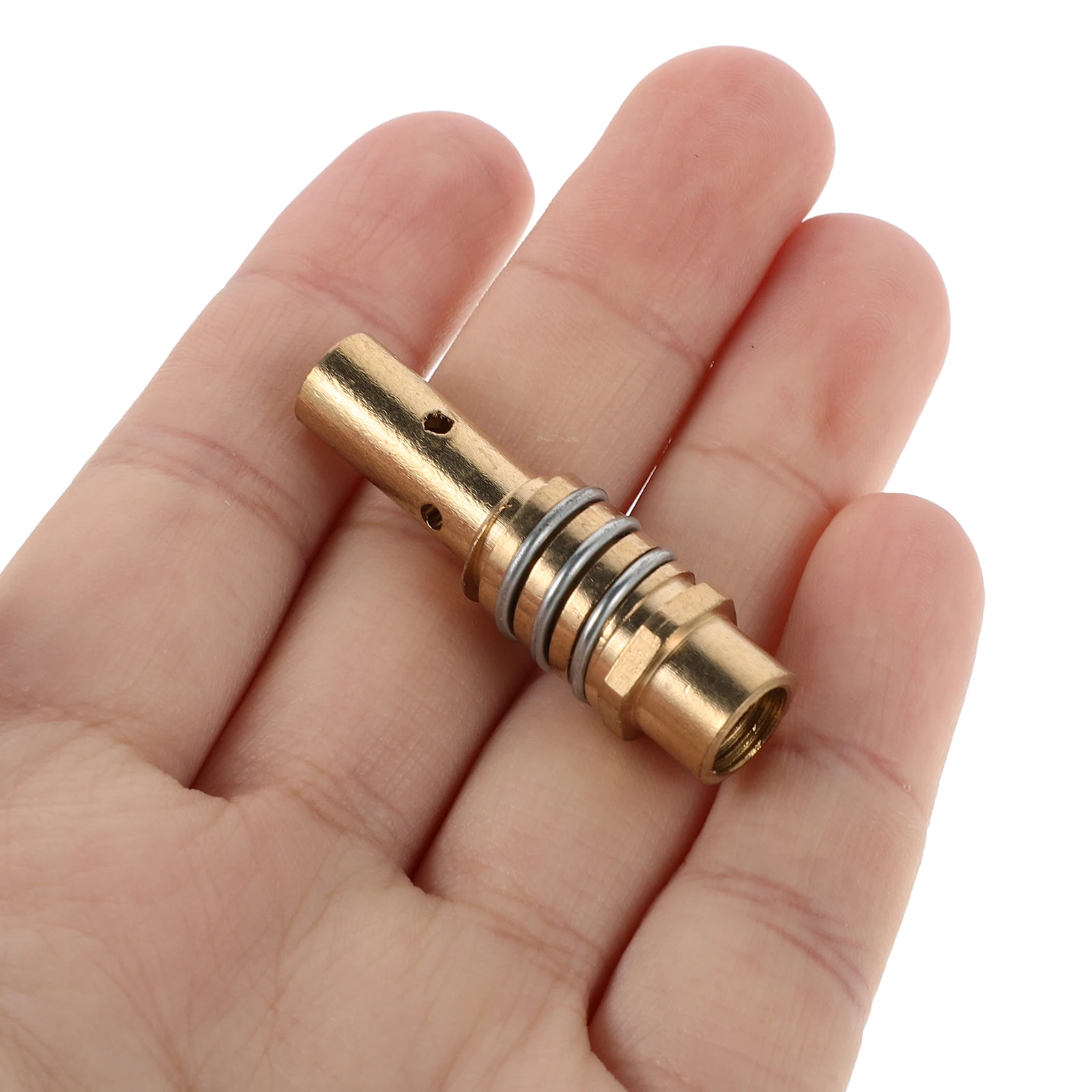 

10Pcs Mig Mag Contact Tips Holder Diffusers European Design Welding Torch Replacement Alloy Parts High Conductivity Welding