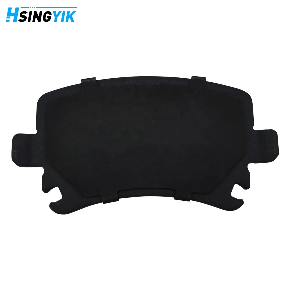For Braking System Semi Metal Rear Carbon Ceramic Brake Pad Kit for Audi Volkswagen Golf A3 Convertible 4 Avant