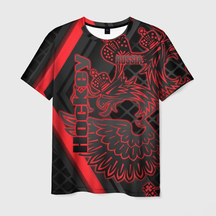 New Russian Red Machine Graphic Sport T-shirts 3D Printed Men/Women Ice Hockey T shirt Summer Fashion Short sleeve Top Tee Shirt