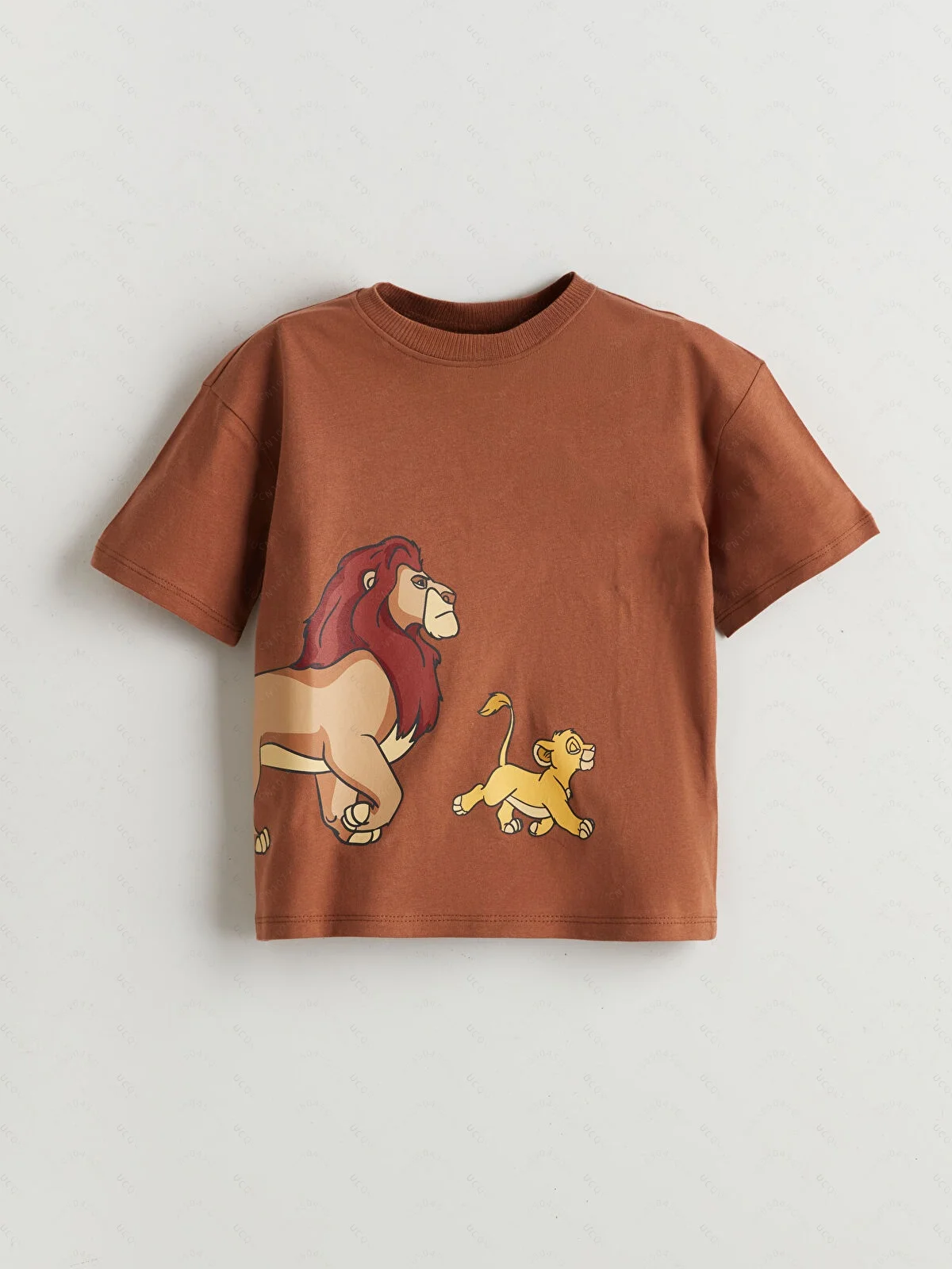 2025 حار بيع الصيف ديزني الأسد الملك الكرتون الطباعة ثلاثية الأبعاد للأطفال تي شيرتات قصيرة الاكمام الجولة الرقبة بلوزات ولطيف للأطفال #3