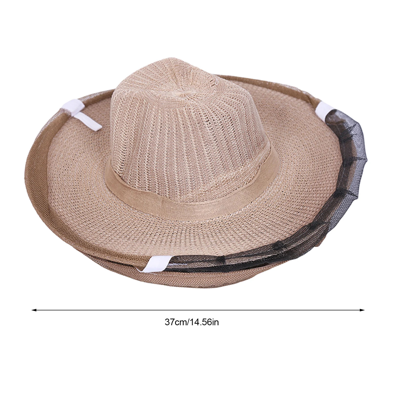 Sombrero de abeja transpirable, sombrero de Apicultor con velo de alta visibilidad, protección facial, Kit de Inicio de apicultor al aire