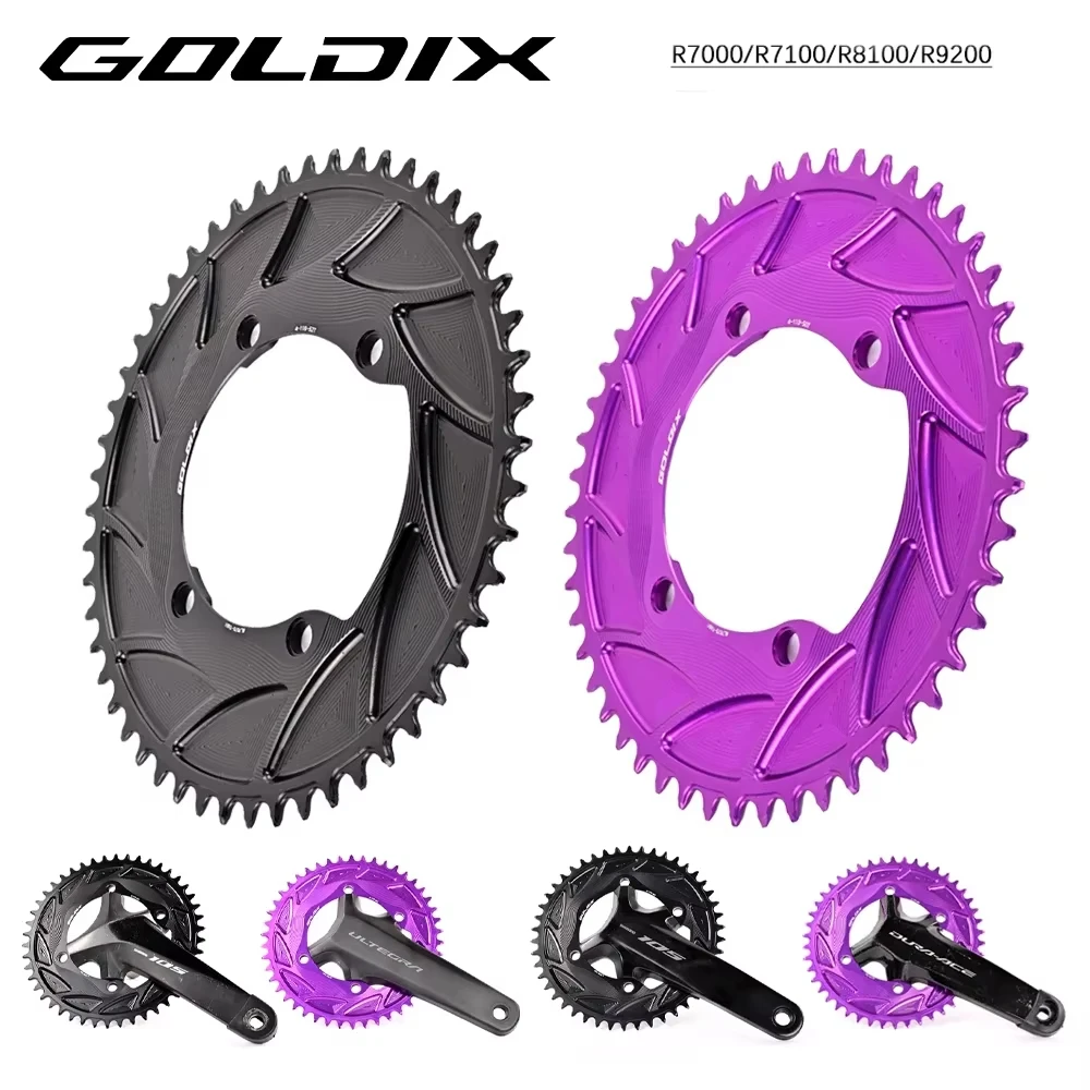corona-goldix-3mm-offset-110bcd-4-bulloni-aero-per-shimano-r7000-r7100-r8100-r9200-110bcd-power-meter-spider-10-11-12-velocita