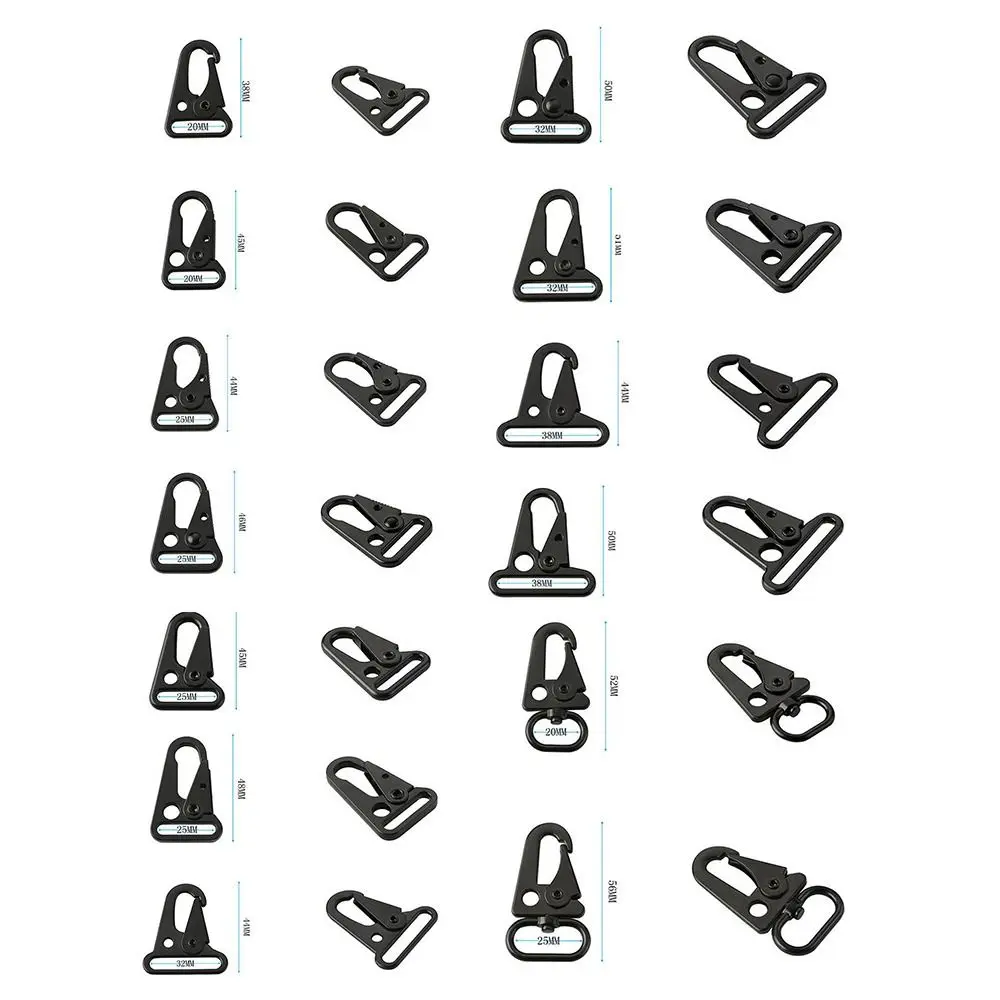 5pcs New Climbing Clips Tool Outdoor Belt Carabiner Eagle Hook Strap Buckle Eagle Mouth Buckle view 3
