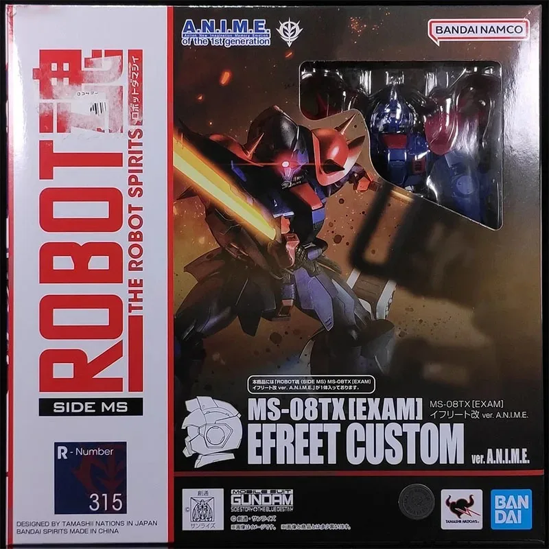 

Распродажа! Оригинальный Bandai EL ROBOT SPIRITS MS-08TX[EXAM] EFREET CUSTOM вер. АМЕ.Е. Фигурка аниме-персонажа Гандам, отличные игрушки в подарок