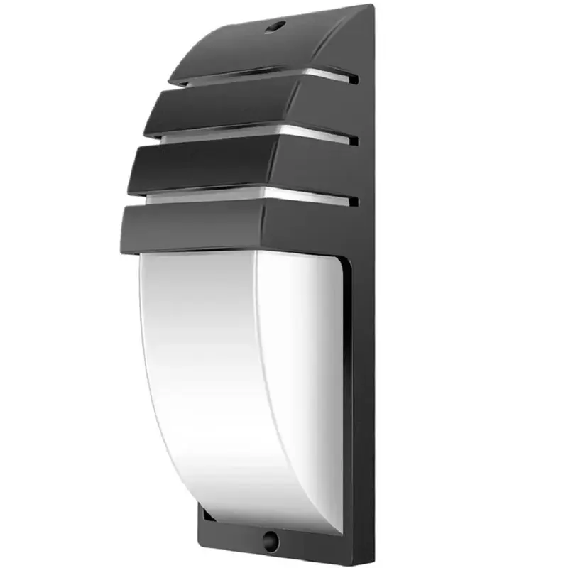 

A20F-Водонепроницаемый уличный светодиодный светильник 12 Вт, черный алюминиевый настенный светильник для сада, двора, коридора, балкона, AC110V 220V