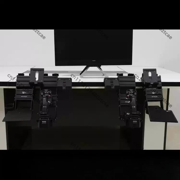 Adjustable Desktop Metal Bracket Combination For Flight Simulation Dual Control Stick Aviation Simulation Installation Hardware
