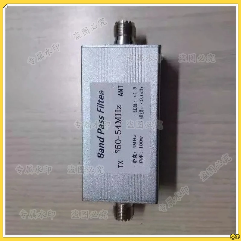 

Полосовой фильтр (BPF) от 50 МГц до 54 МГц, мощность 100 Вт, интерфейс M Base, подходит для систем связи в диапазоне 6 метров.