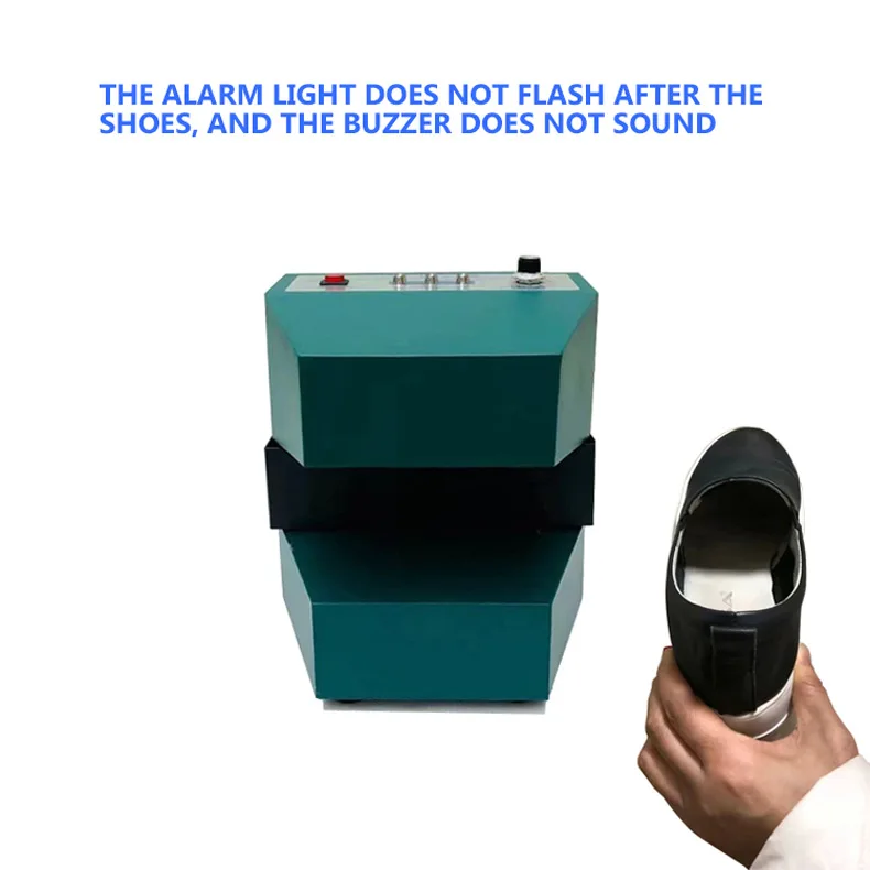 Shoe Needle Nail Detector JG-180 Shoe Head Nail Inspection Machine 220V 50HZ Shoe Metal Detector Machine 2025 NEW