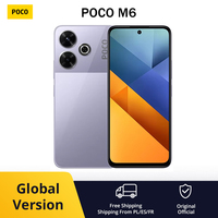 Global Version POCO M6 Smartphone MTK Helio G91 Ultra 108MP Camera 33W Fast Charging 5030mAh Battery 6.79 90Hz Display