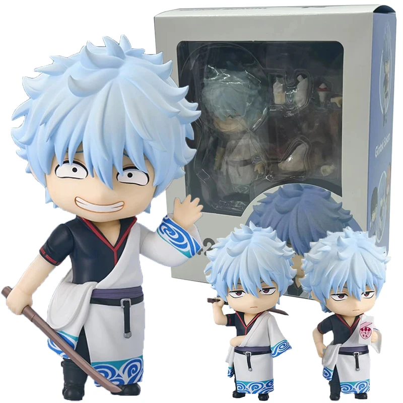 

Anime Gintama Action Figures #2420 Sakata Gintoki PVC Model Toys Cartoon Figure PVC Dolls Decoration Figurine Christmas Gifts