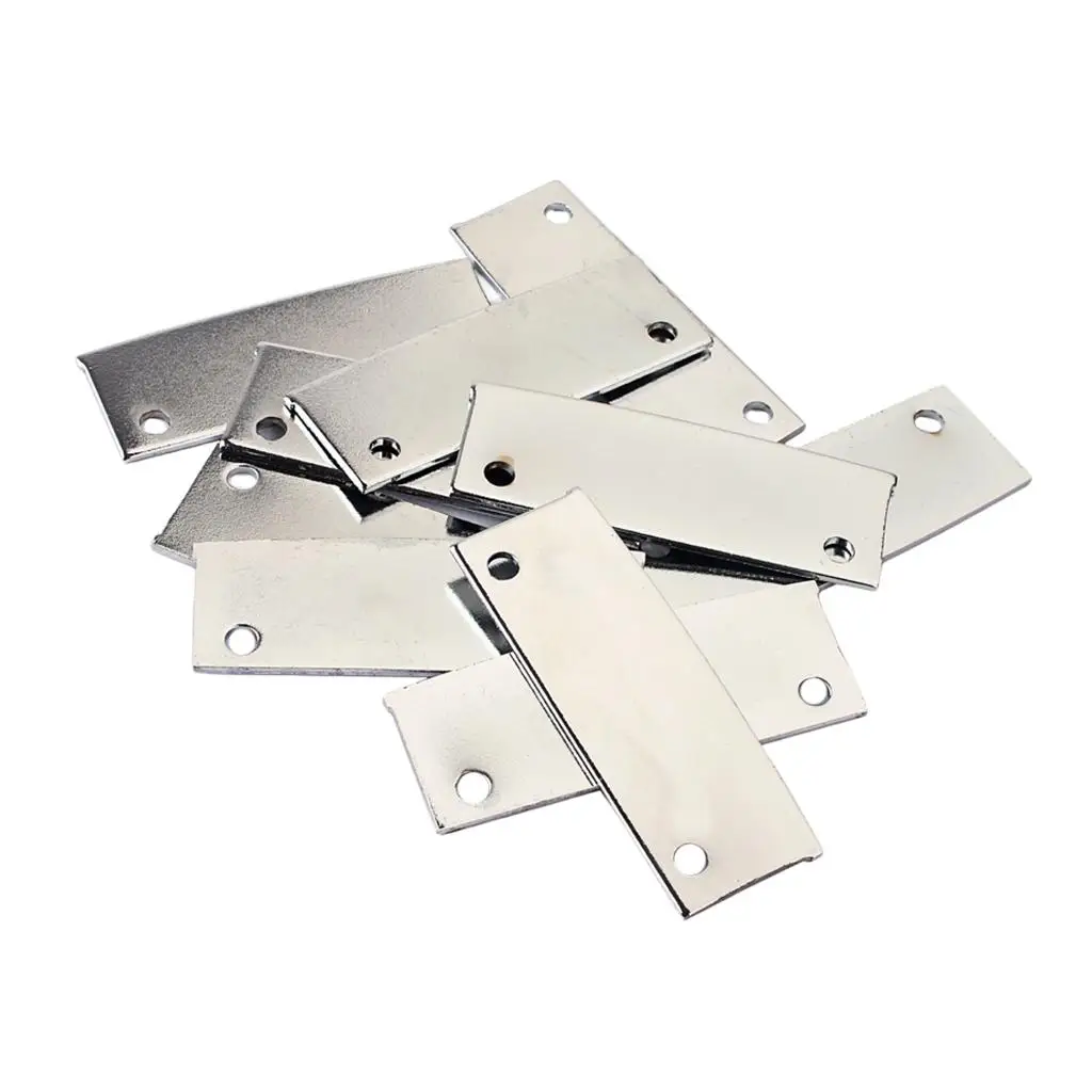 エレキギター用レールピックアッププレート 58.6 x 1.5mm 10個