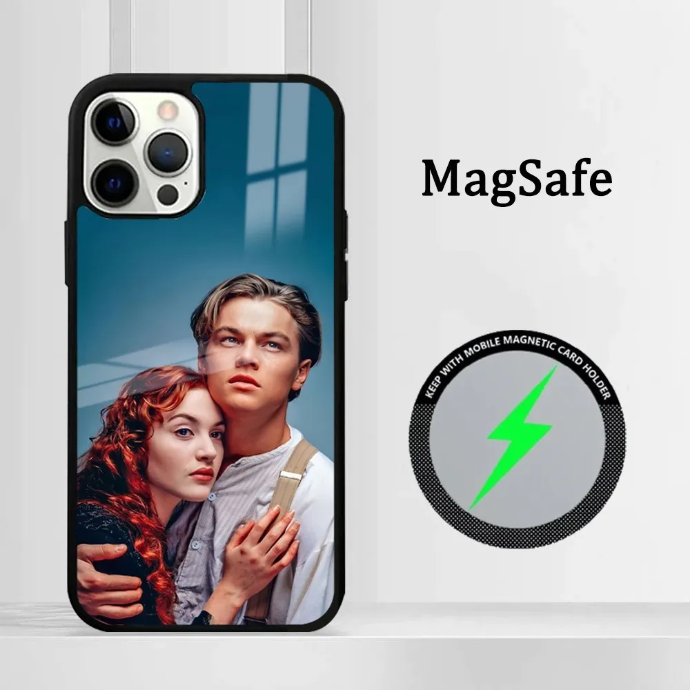 C-Classics T-Titanic M-Movie Phone Case For iPhone 15 14 13 12 11 Pro Max Plus Mini Mirror Magnetic Cover