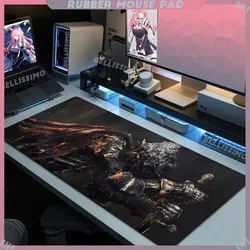 D_dark S_souls Mouse Pad Non-Slip Rubber Edge locking mousepads pc gaming Game play mats Office for notebook PC computer