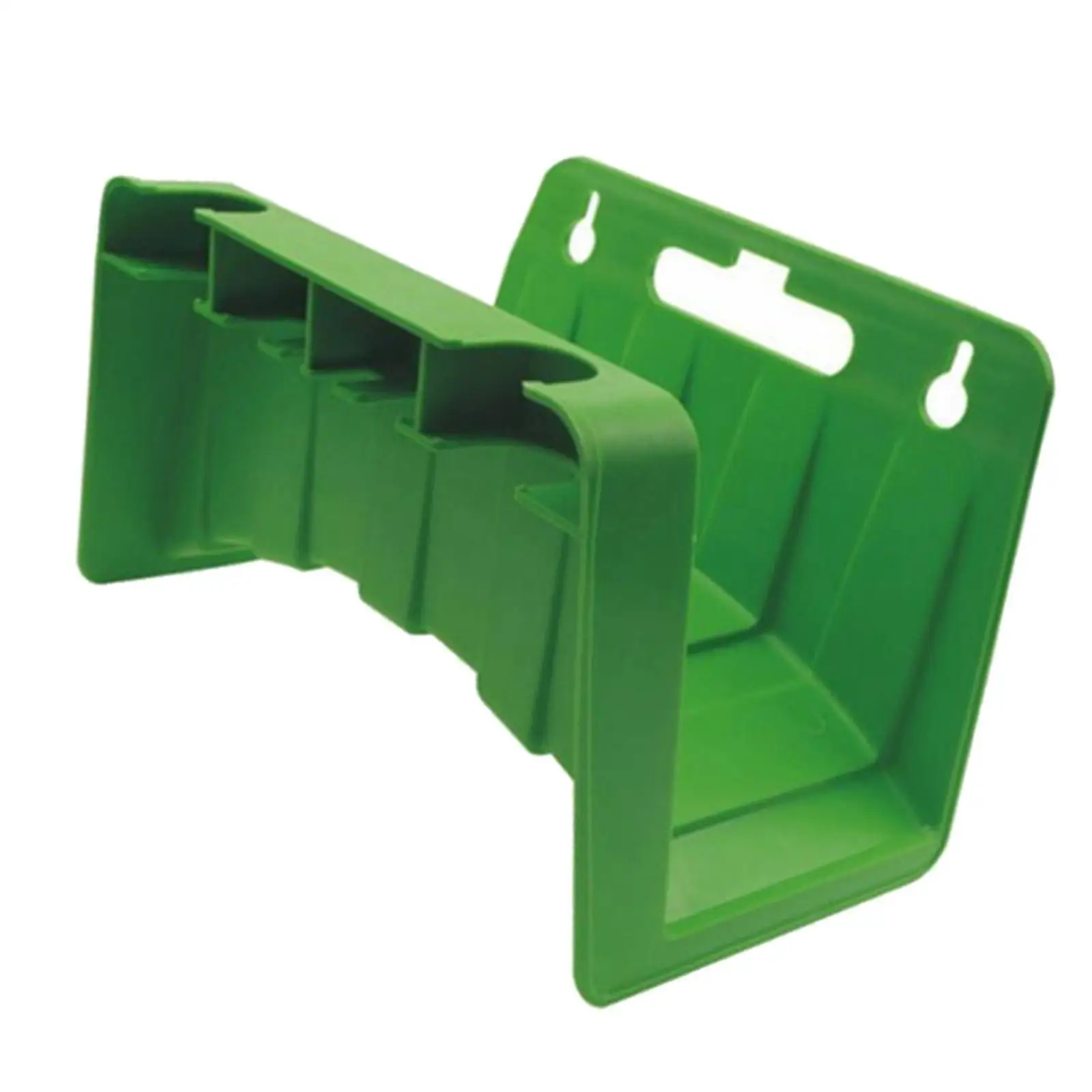 보관함이 있는 호스 릴 벽걸이형 정원 정리함 오렌지